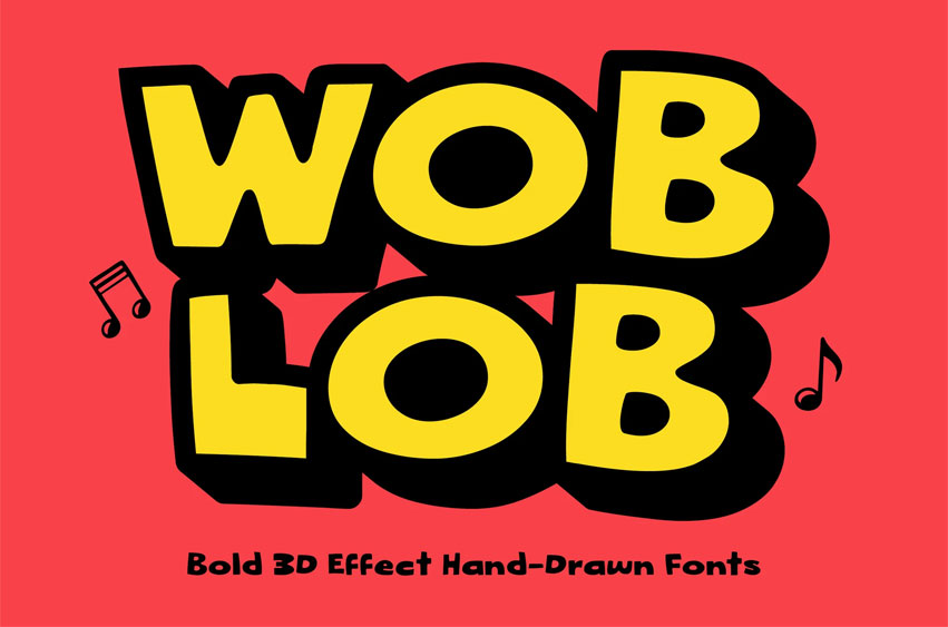 Woblob Font