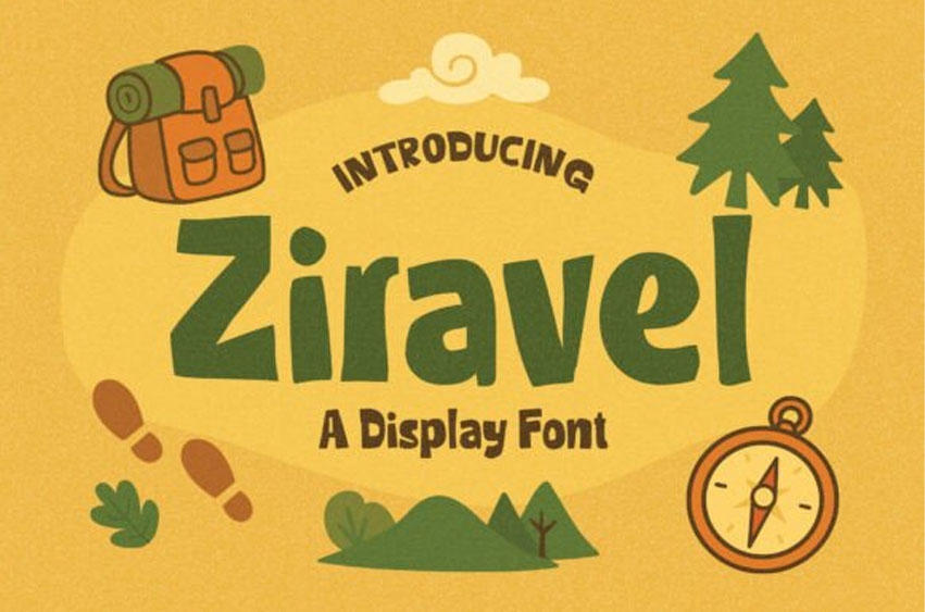 Ziravel Font