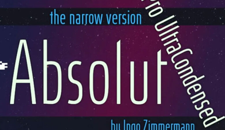 Absolut Pro Ultra Condensed Font