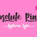 Absolute Pink Font