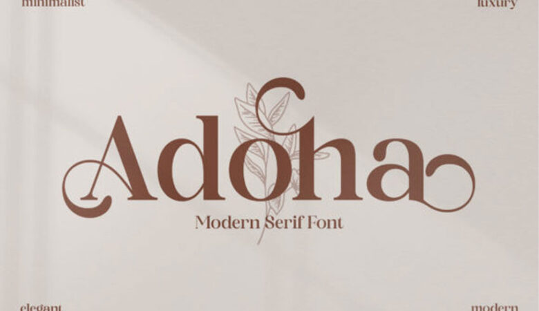 Adoha Font