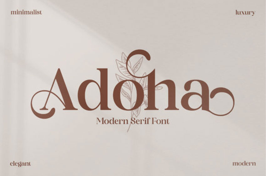 Adoha Font