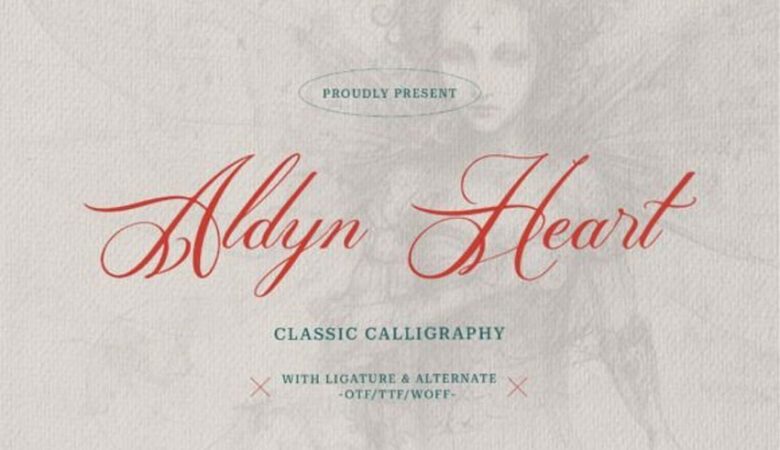 Aldyn Heart Font