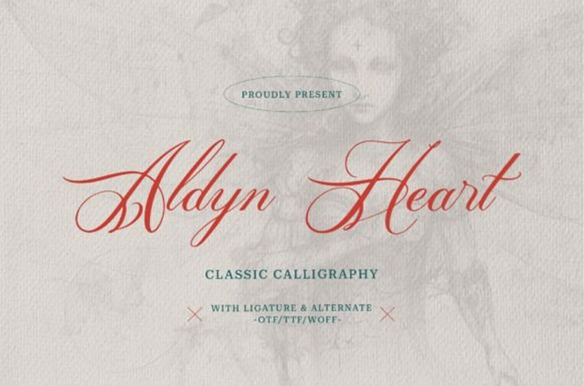 Aldyn Heart Font