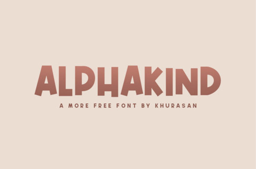 Alphakind Font