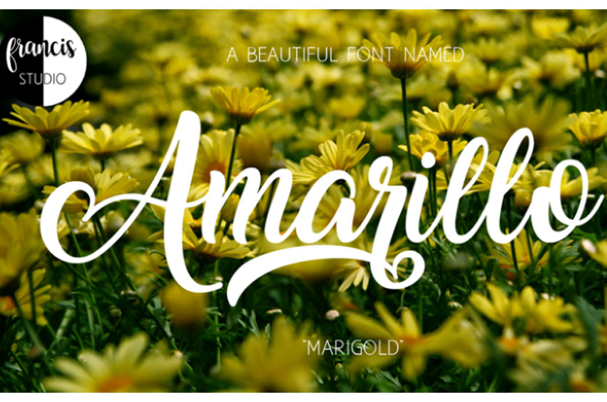 Amarillo Font