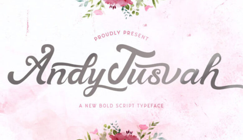 Andy Tusvah Font