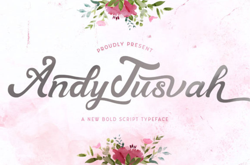 Andy Tusvah Font