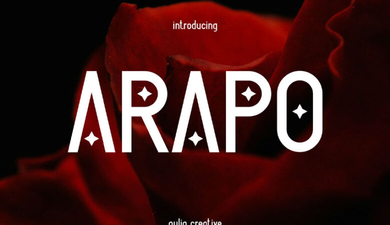 Arapo Font