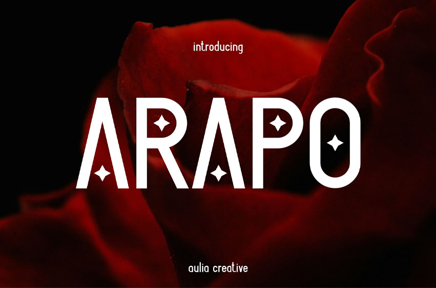 Arapo Font