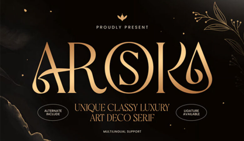 Aroska Font