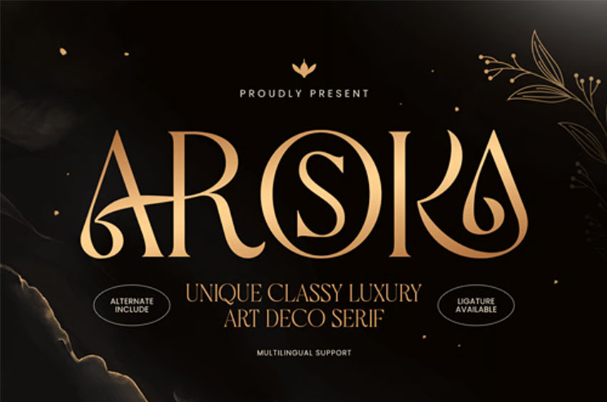Aroska Font