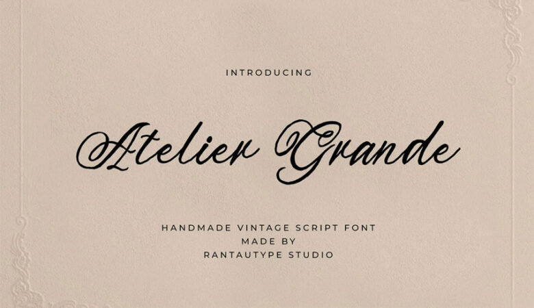 Atelier Grande Font