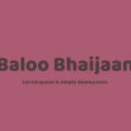 Baloo Bhaijaan Font
