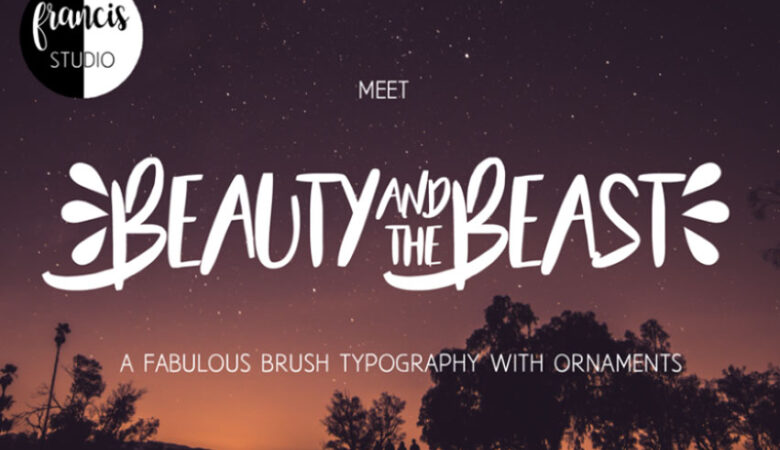 Beauty and the Beast Font