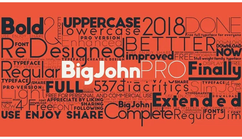 Big John Pro Font
