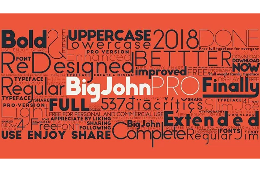 Big John Pro Font