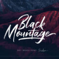 Black Mountage Font