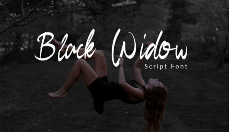 Black Widow Font