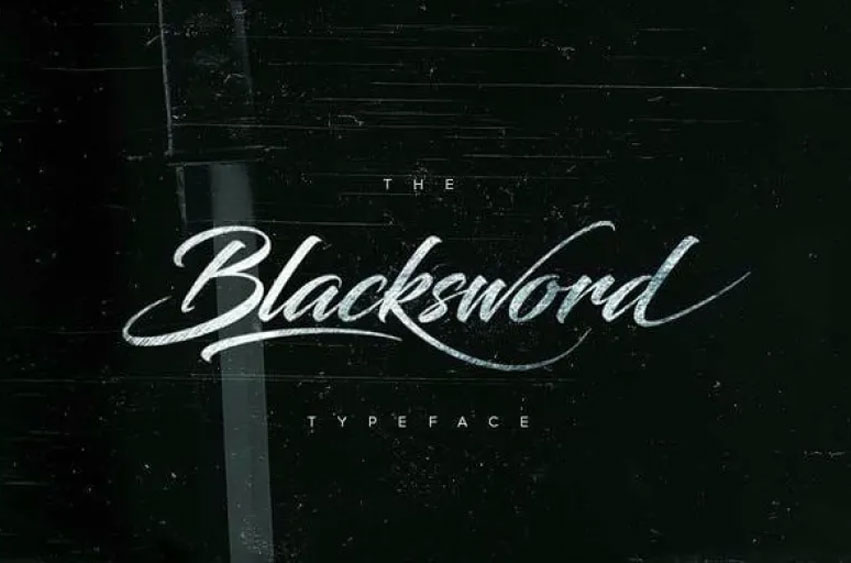 Blacksword Font