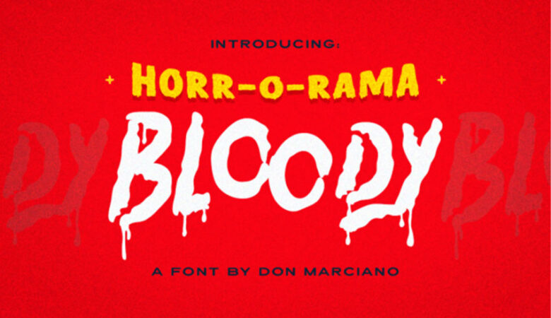 Bloody Font