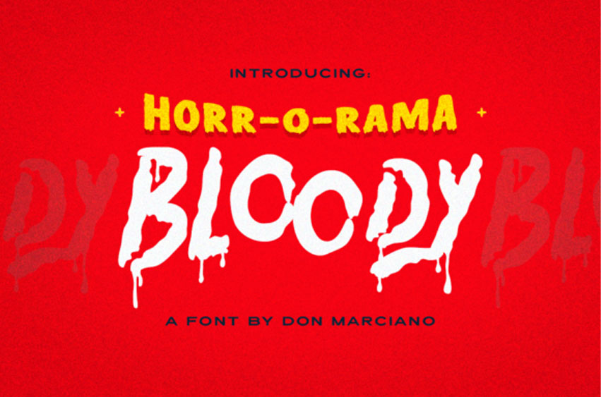 Bloody Font