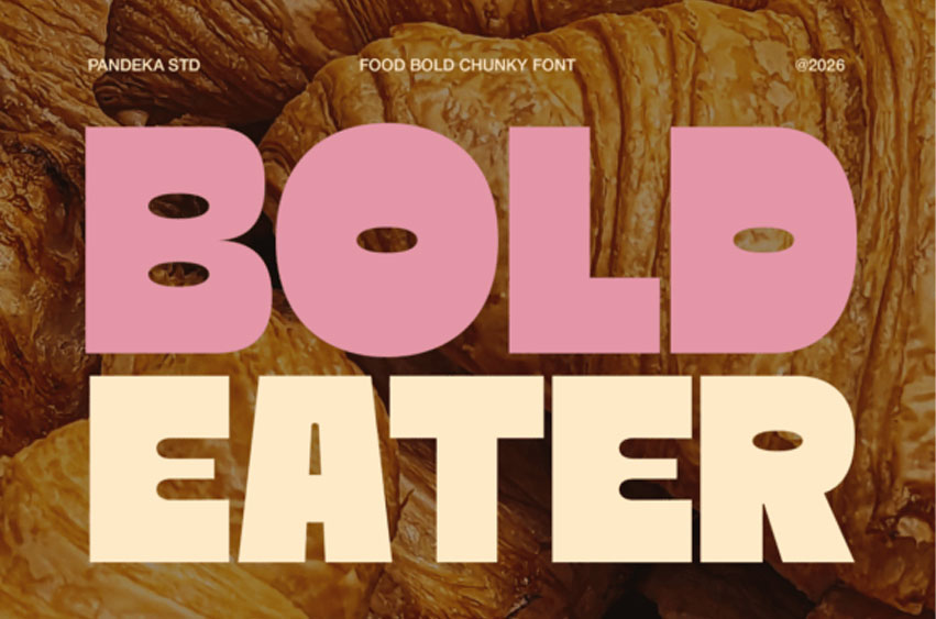 Bold Eater Font