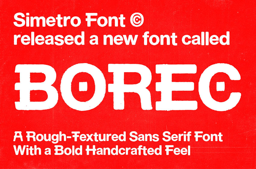 Borec Font