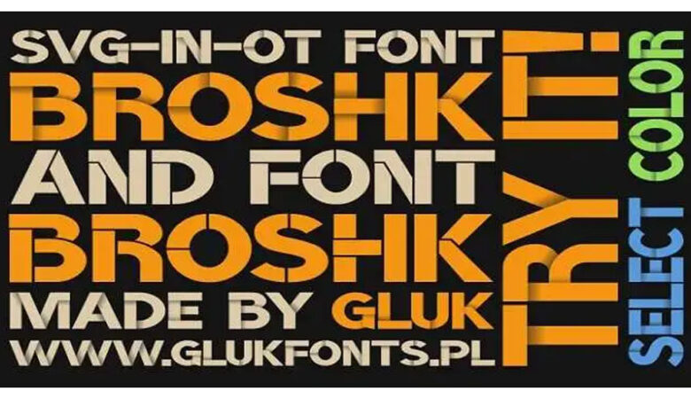 Broshk Font