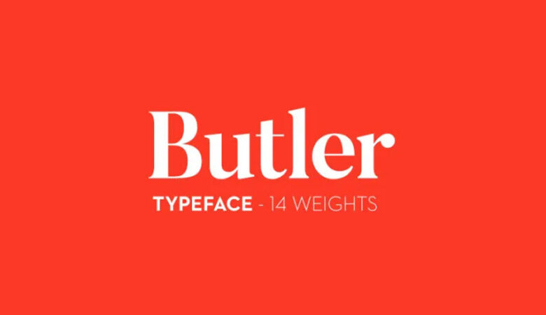 Butler Font