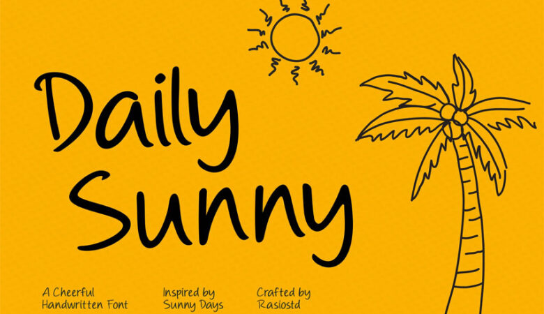 Daily Sunny Font
