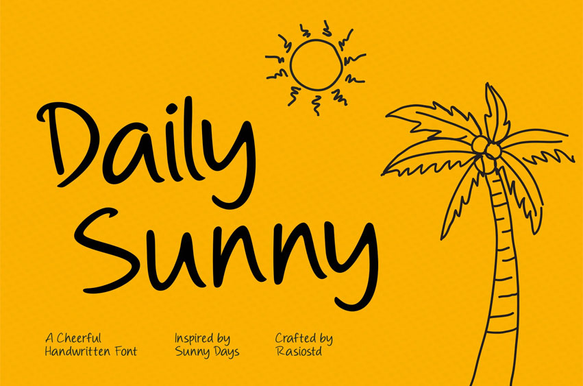 Daily Sunny Font