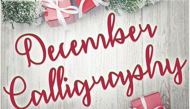 December Calligraphy Font