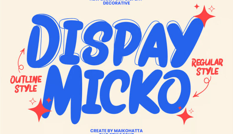 Dispay Micko Font