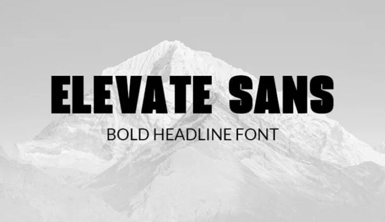 Elevate Sans Font