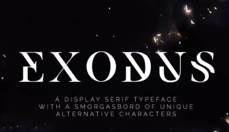 Exodus Font