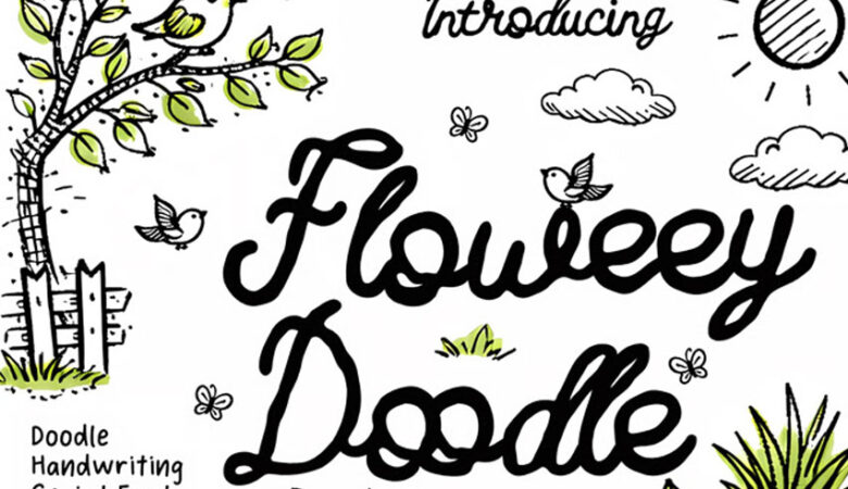 Floweey Doodle Font