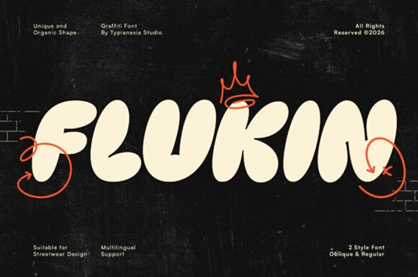 Flukin Font