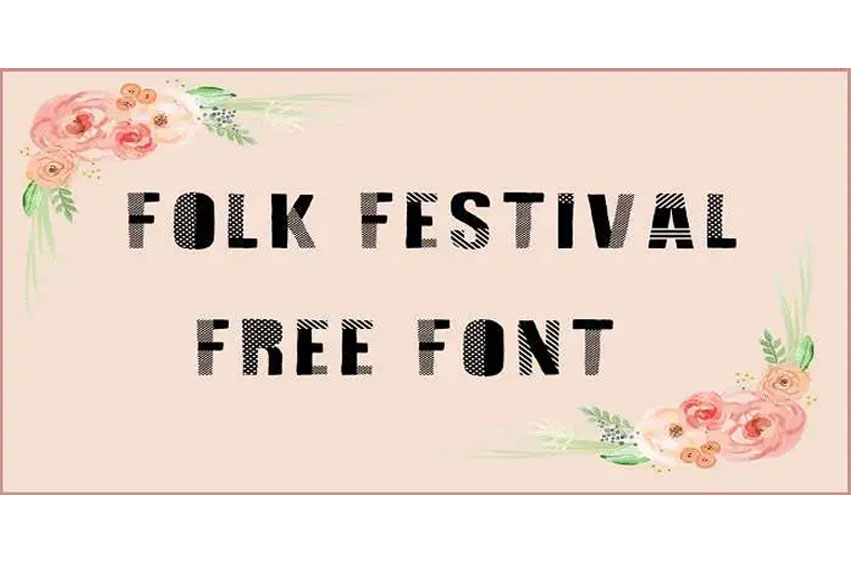 Folk Festival Font