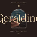 Geraldine Serif Font