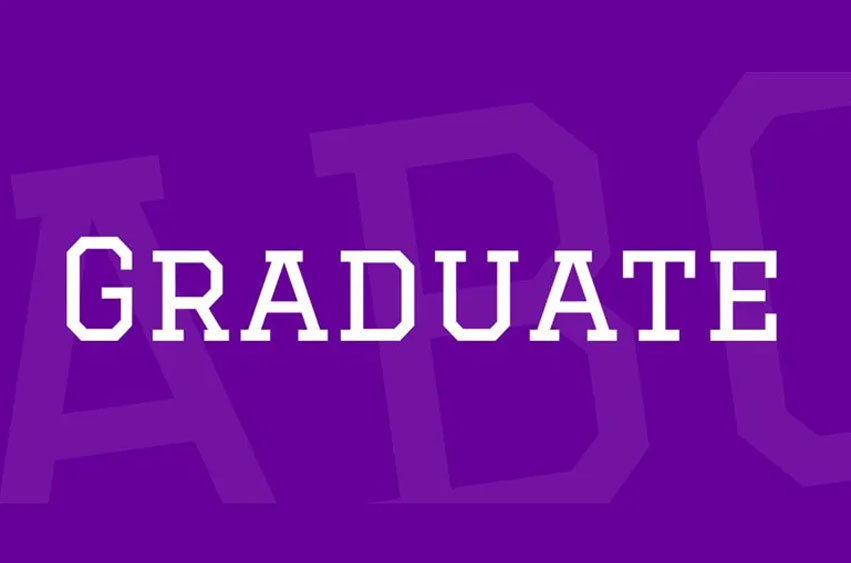 Graduate Font