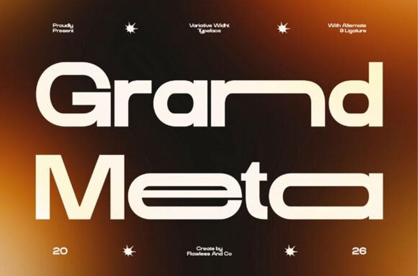 Grand Meta Font