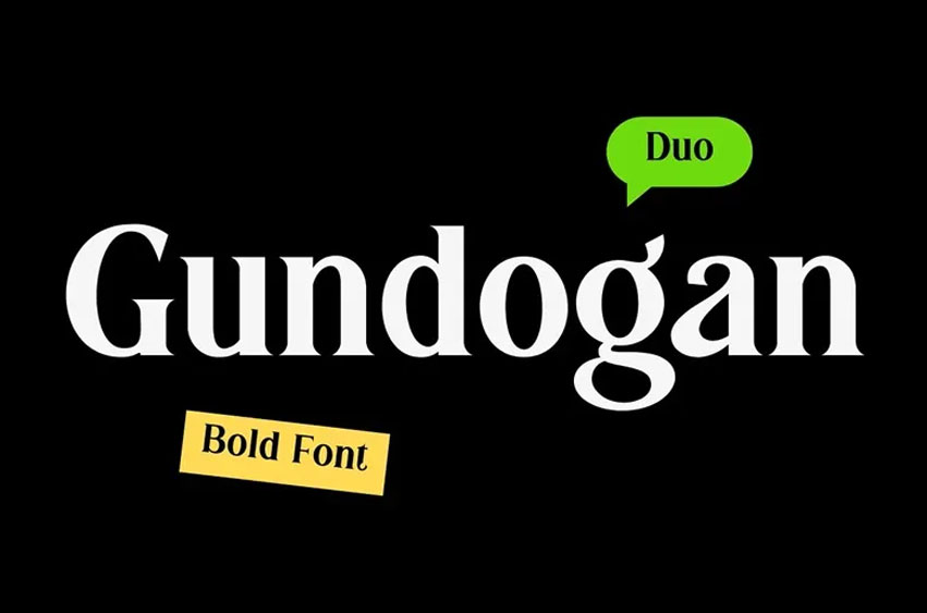 Gundogan Font