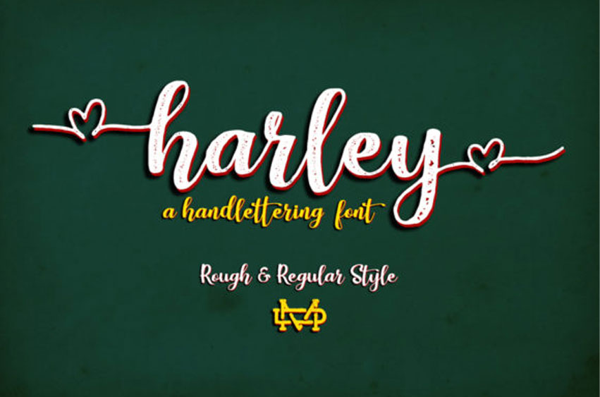 Harley Handlettering Font