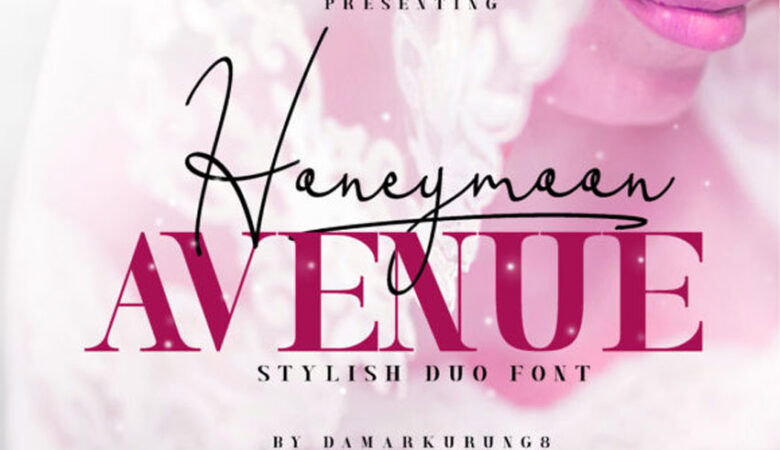 Honeymoon Avenue Font