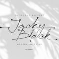 Jacky Black Font