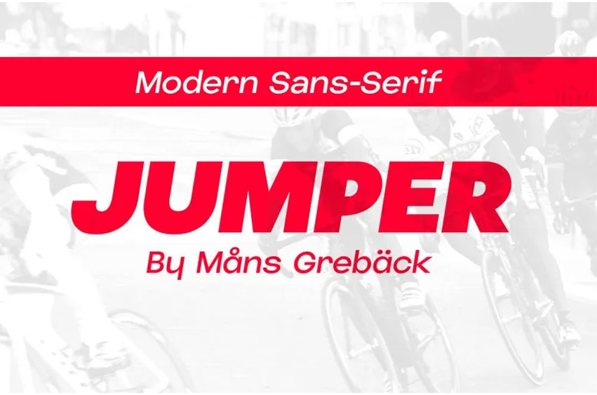 Jumper Modern Font