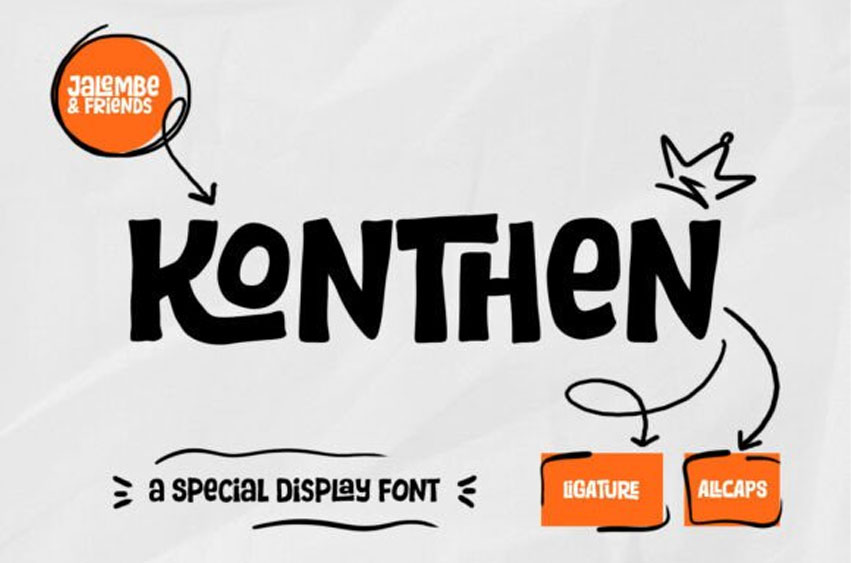 Konthen Font