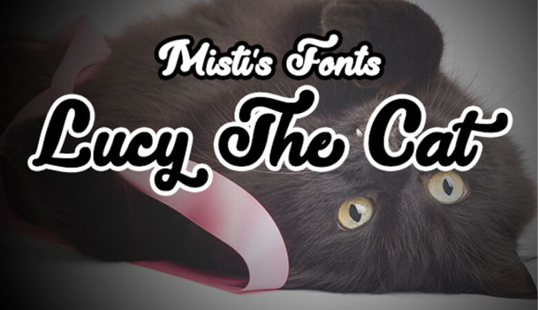 Lucy the Cat Font