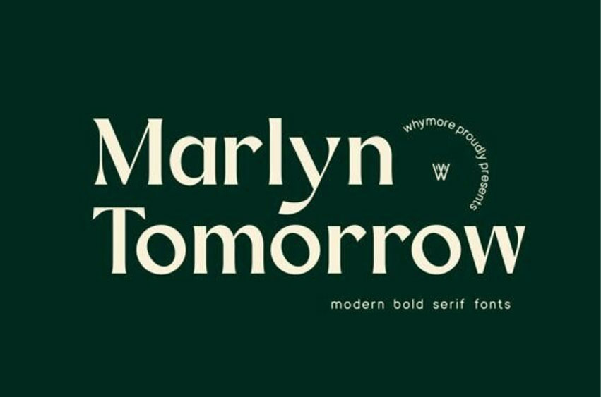 Marlyn Tomorrow Font